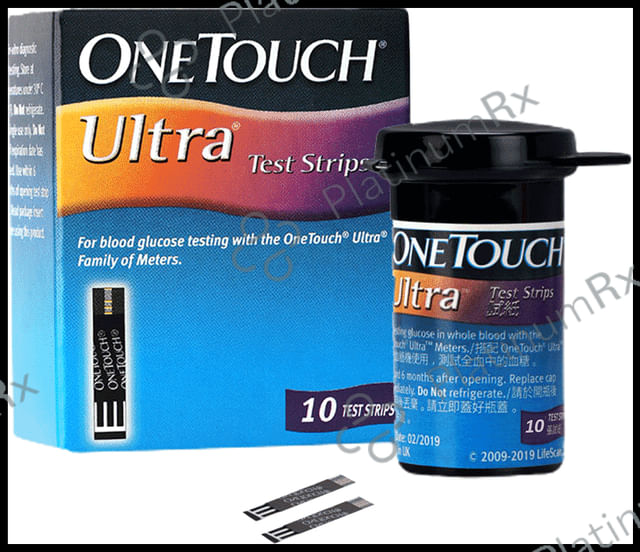 OneTouch Ultra Test Strip (Only Strips) 10s