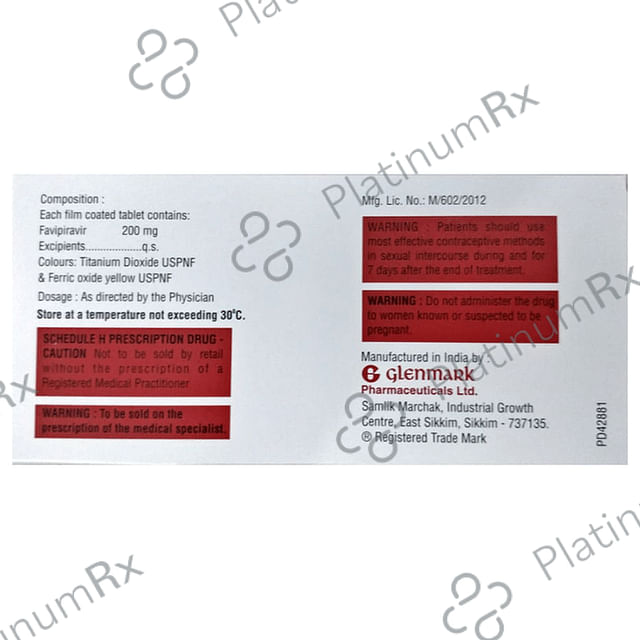Fabiflu 200mg Tablet 34s