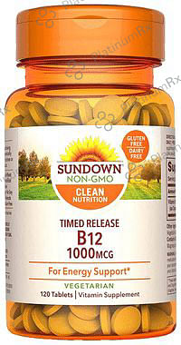 Sundown Timed Release B12 1000mcg Tablet