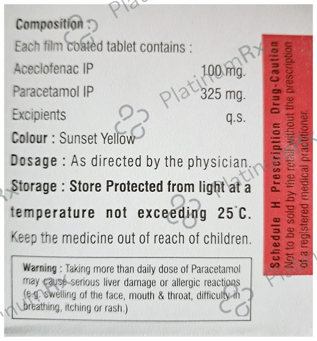 Lace-P Tablet 10 Tablet Laafon Galaxy Pharma
