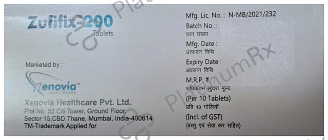 Zufifix 200 Tablet DT