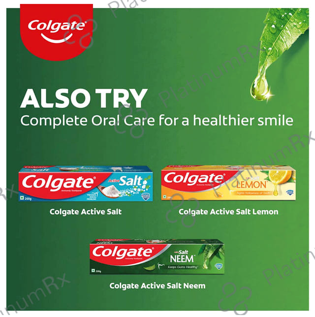 Colgate Active Salt Neem Toothpaste 200gm