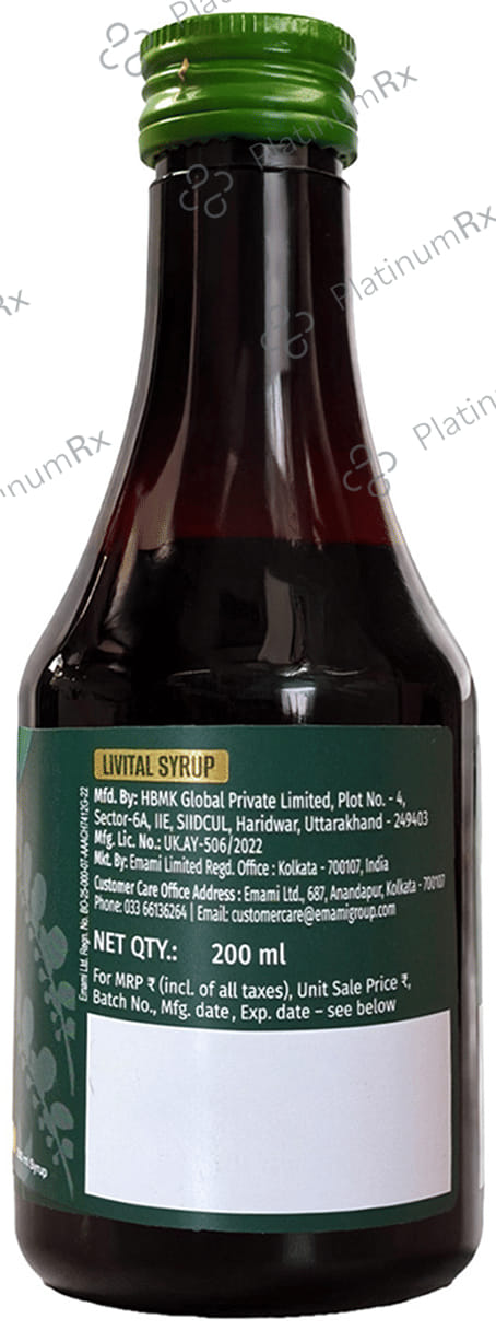 Zandu Livital Syrup