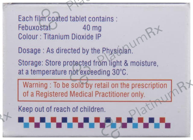 FBX 40mg Tablet 10s