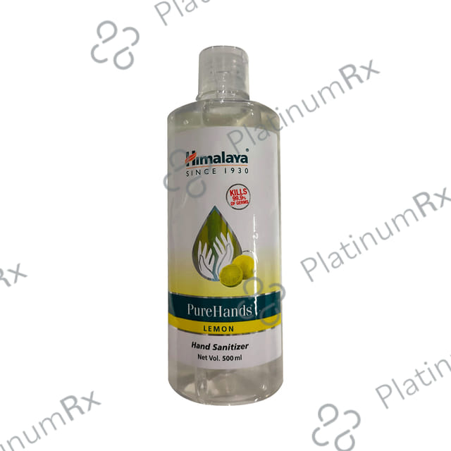 Himalaya Wellness Lemon Pure Hands Sanitizer 500ml