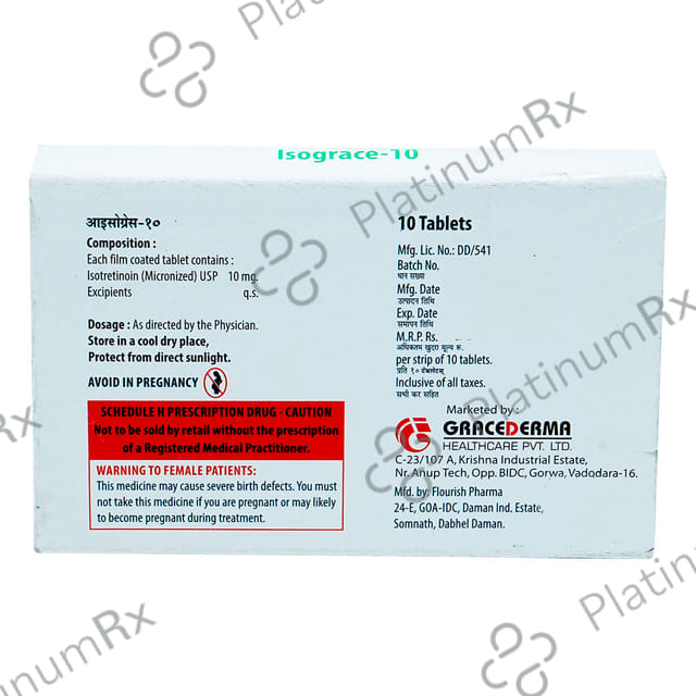 Isograce 10 Tablet