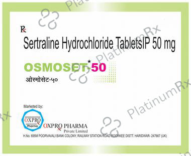 Osmoset 50mg Tablet 10s Oxpro Pharma Pvt. Ltd.