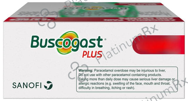 Buscogast Plus 10/325mg Tablet 10s