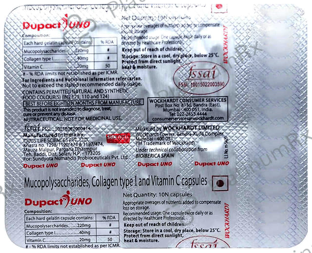 Dupact Uno Capsule