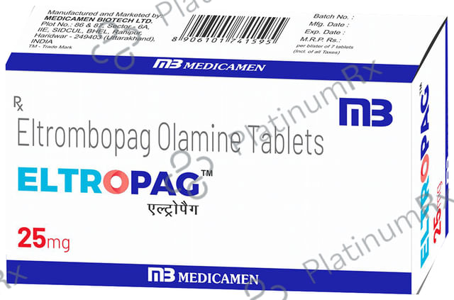 Eltropag 25mg Tablet