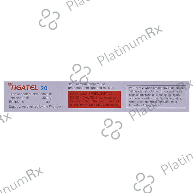 Tigatel 20mg Tablet 10s