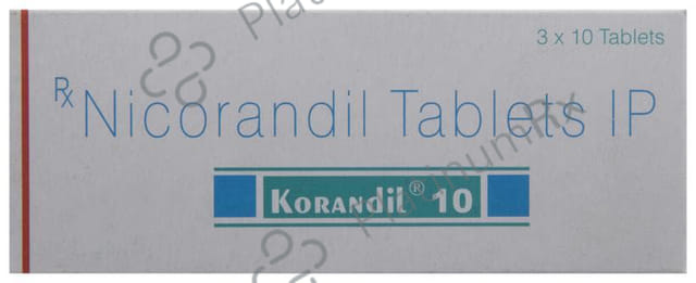 Korandil 10mg Tablet 10s