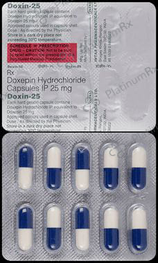 Doxin 25mg Capsule 10s