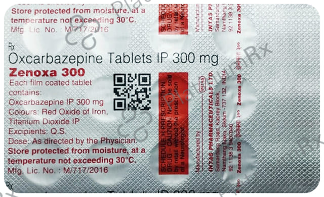Zenoxa 300mg Tablet 15s