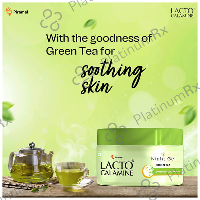 Lacto Calamine Night Gel Green Tea 50gm