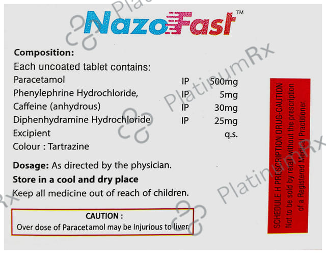 Nazofast Tablet 10s