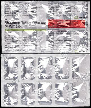 Dirifa 550mg Tablet 10s