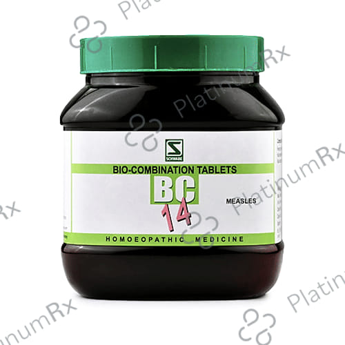 Dr Willmar Schwabe India Bio-Combination 14 (BC 14) Tablet 550 gm