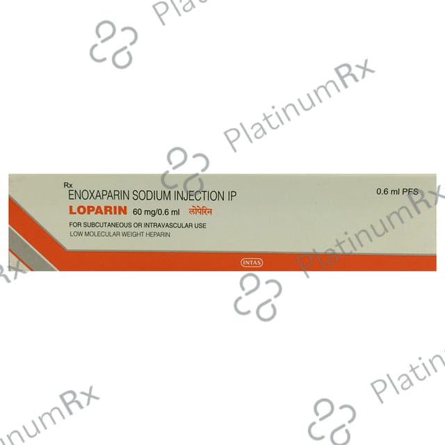 Loparin 60mg Injection 0.6ml
