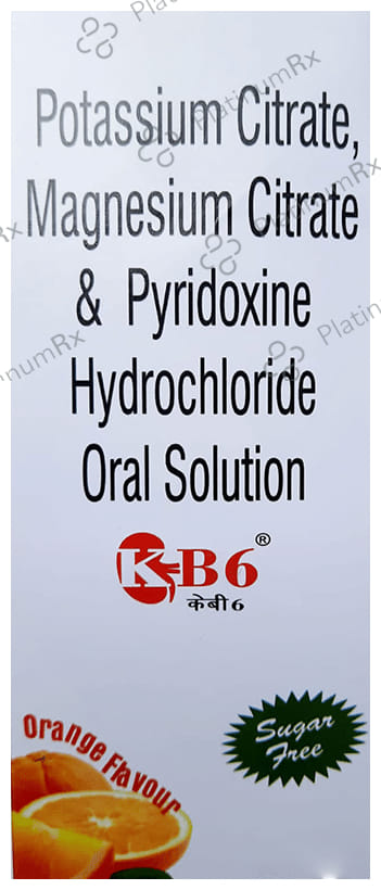 KB6 Oral Solution Orange Sugar Free 450 Oral Solution