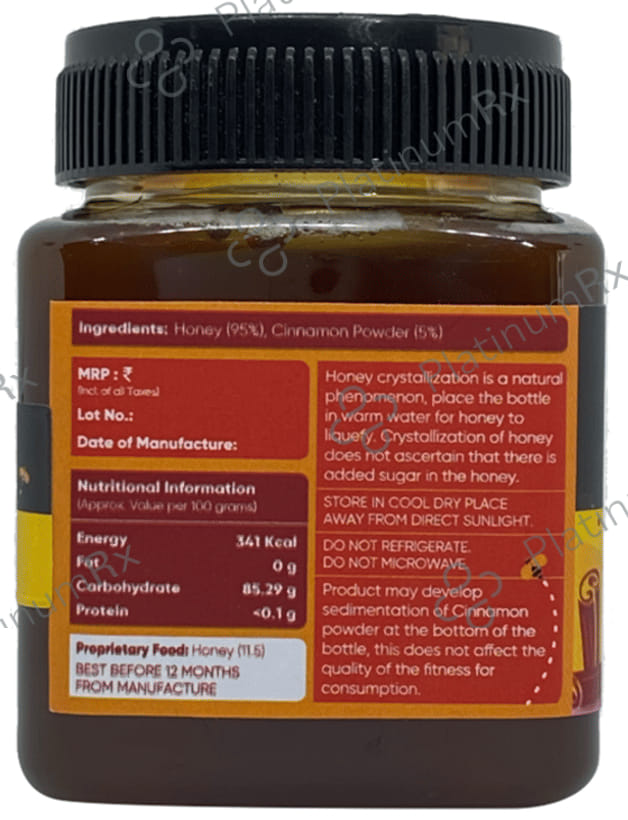 Nectworks Cinnamon Infused Natures Finest Himalayan Honey 250gm