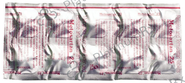 Metosartan 25/40mg Tablet 10s