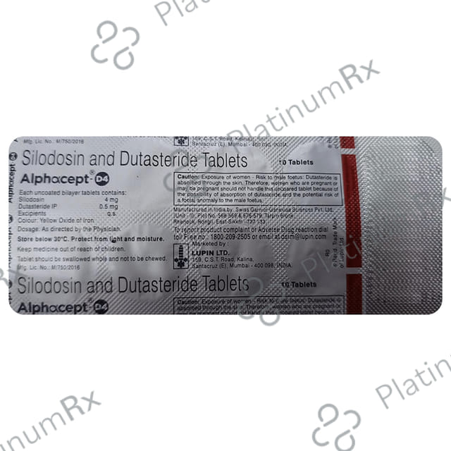 Alphacept D 4/0.5mg Tablet 10s