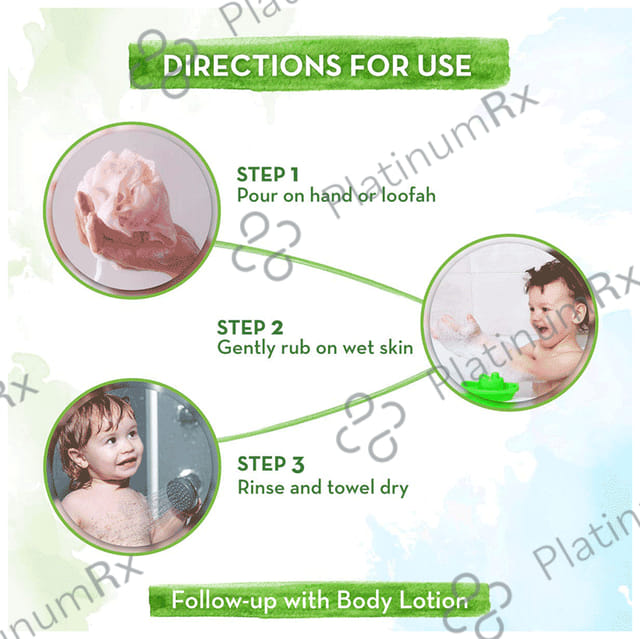 Mamaearth Body Wash for Kids with Apple Extraxt & Oat Protein