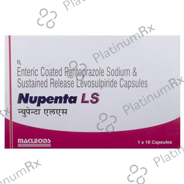 Nupenta LS 75/40mg Capsule SR 10s