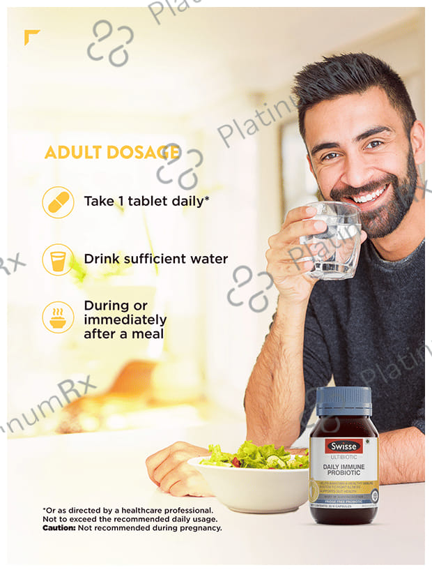 Swisse Ultibiotic Daily Immune Probiotic Capsule