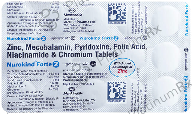 Nurokind Forte Z Tablet 15s