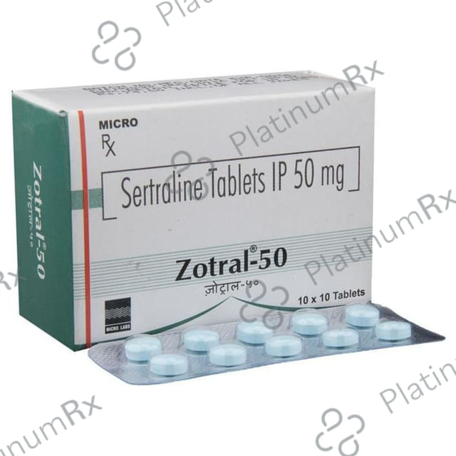 Zotral 50mg Tablet 10s