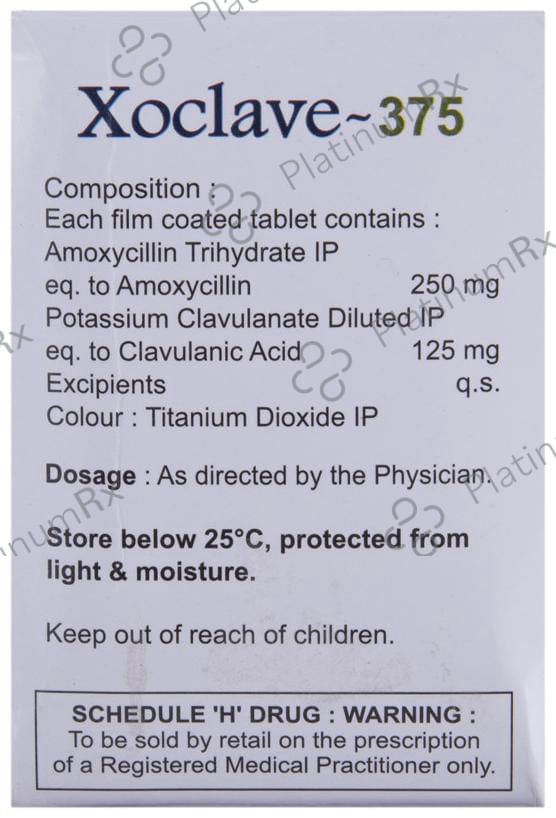 Xoclave 375 Tablet