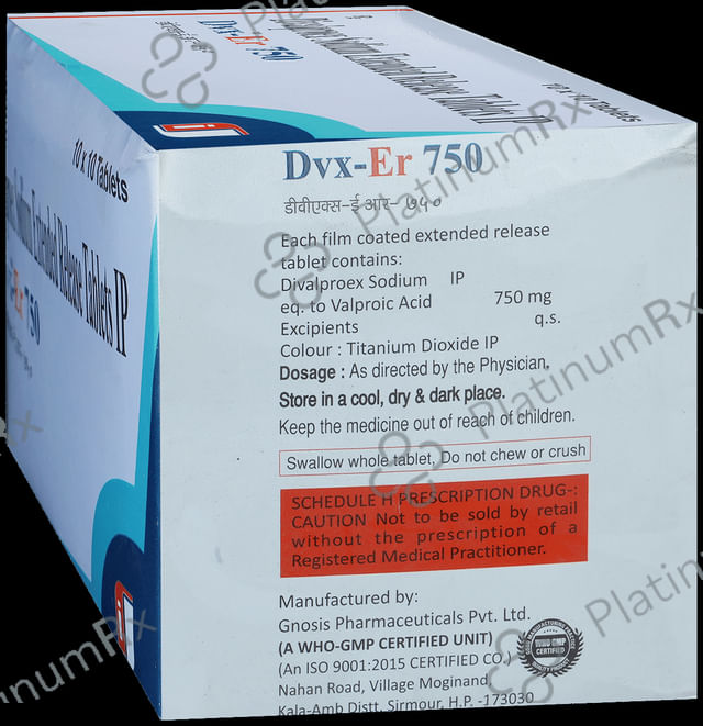 Dvx 750mg Tablet ER
