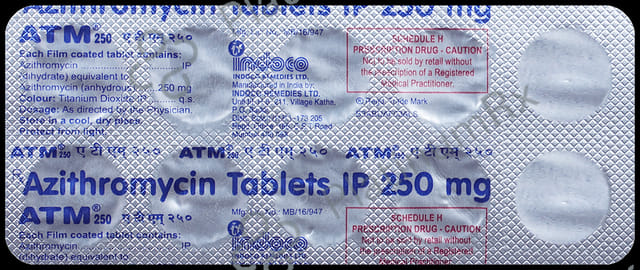 ATM 250mg Tablet 10s