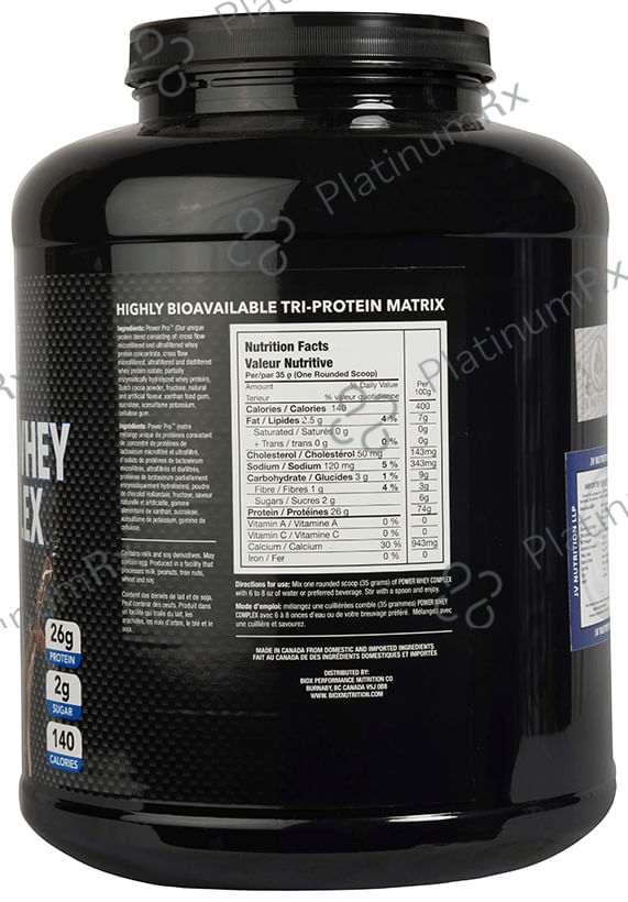 BioX Banana Cream Power Whey Complex