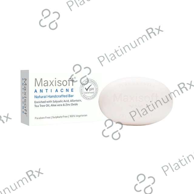 Maxisoft Antiacne Natural Handcrafted Bar 75gm