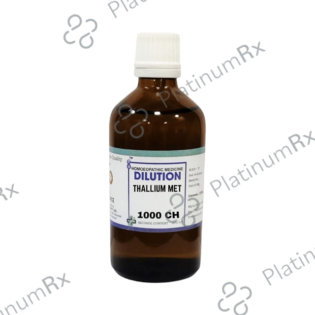 LDD Bioscience Thallium Met Dilution 1000 CH 100 ml