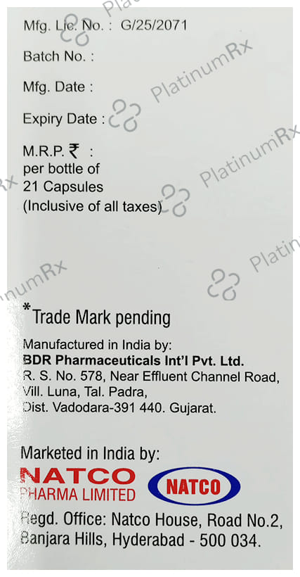 Palnat 125mg Capsule 21s