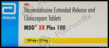 MDD XR Plus 100/0.5mg ER Tablet 10s