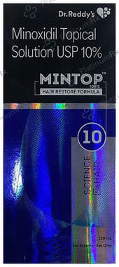 Mintop Forte 10% Hair Restore Formula Lotion 120ml