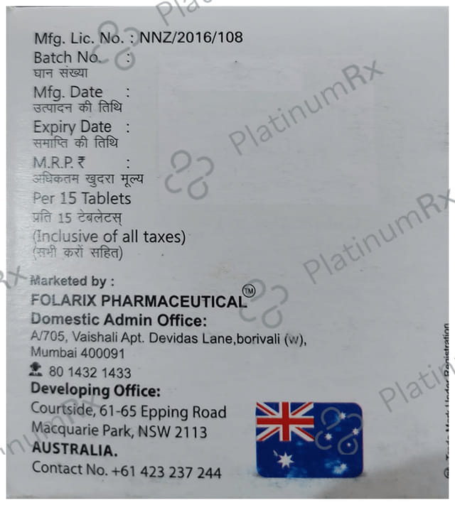 Glucorix M 2/500mg Tablet ER 15s