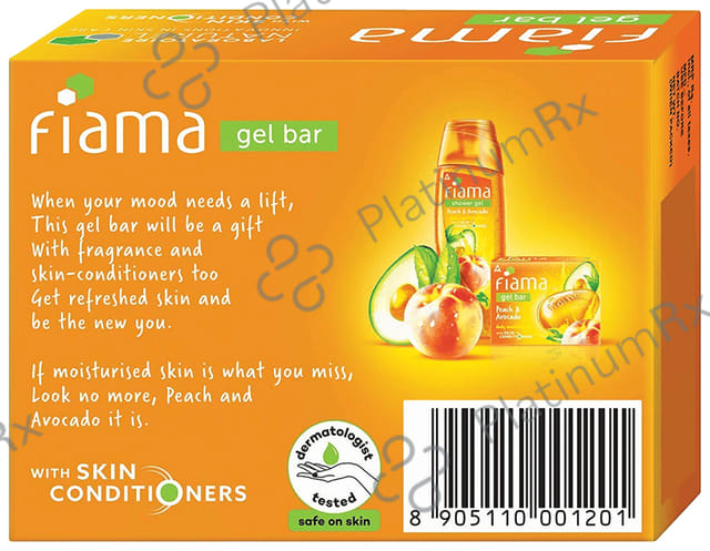 Fiama Peach & Avocado Gel Bar (125gm Each)