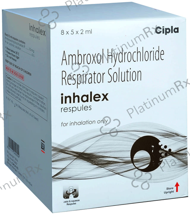Inhalex 15mg Respules 5X2ml