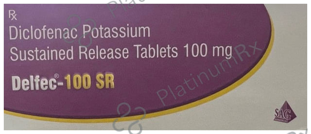 Delfec 100 SR Tablet