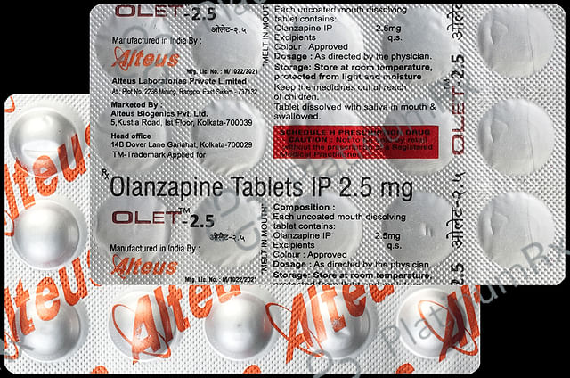 Olet 2.5mg Tablet MD 15s