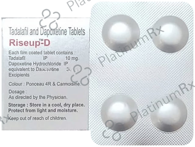Riseup D 10/30mg Tablet 4s