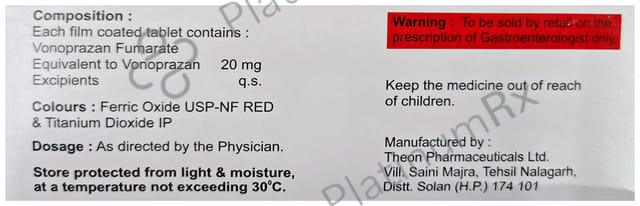 Vontam 20mg Tablet 10s
