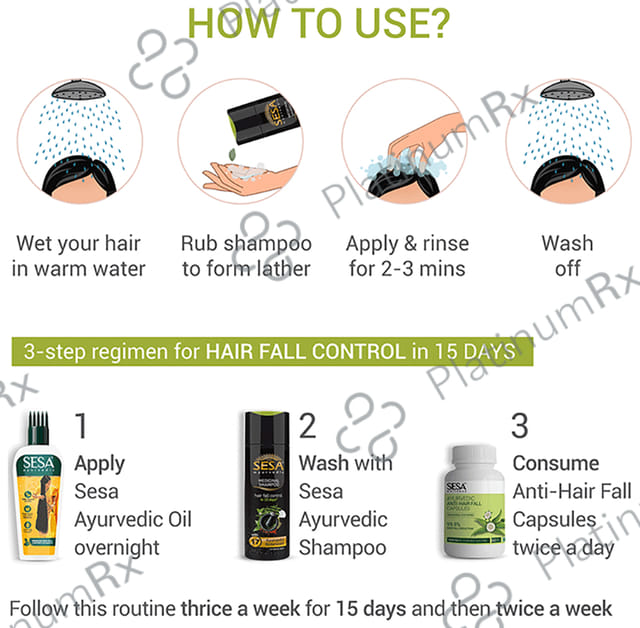 Sesa Ayurvedic Medicinal Shampoo 200 ml