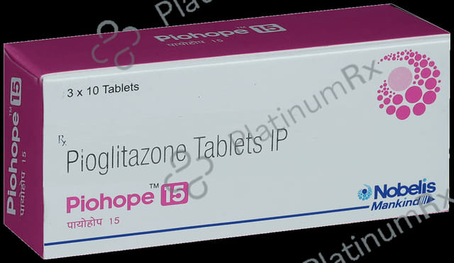 Piohope 15mg Tablet 10s